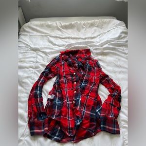 Plaid Coverup - M